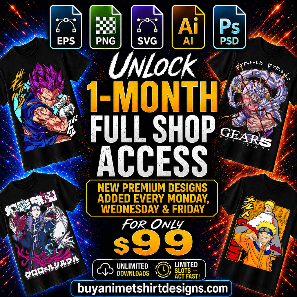 1 Month Full Shop Access – Download Everything