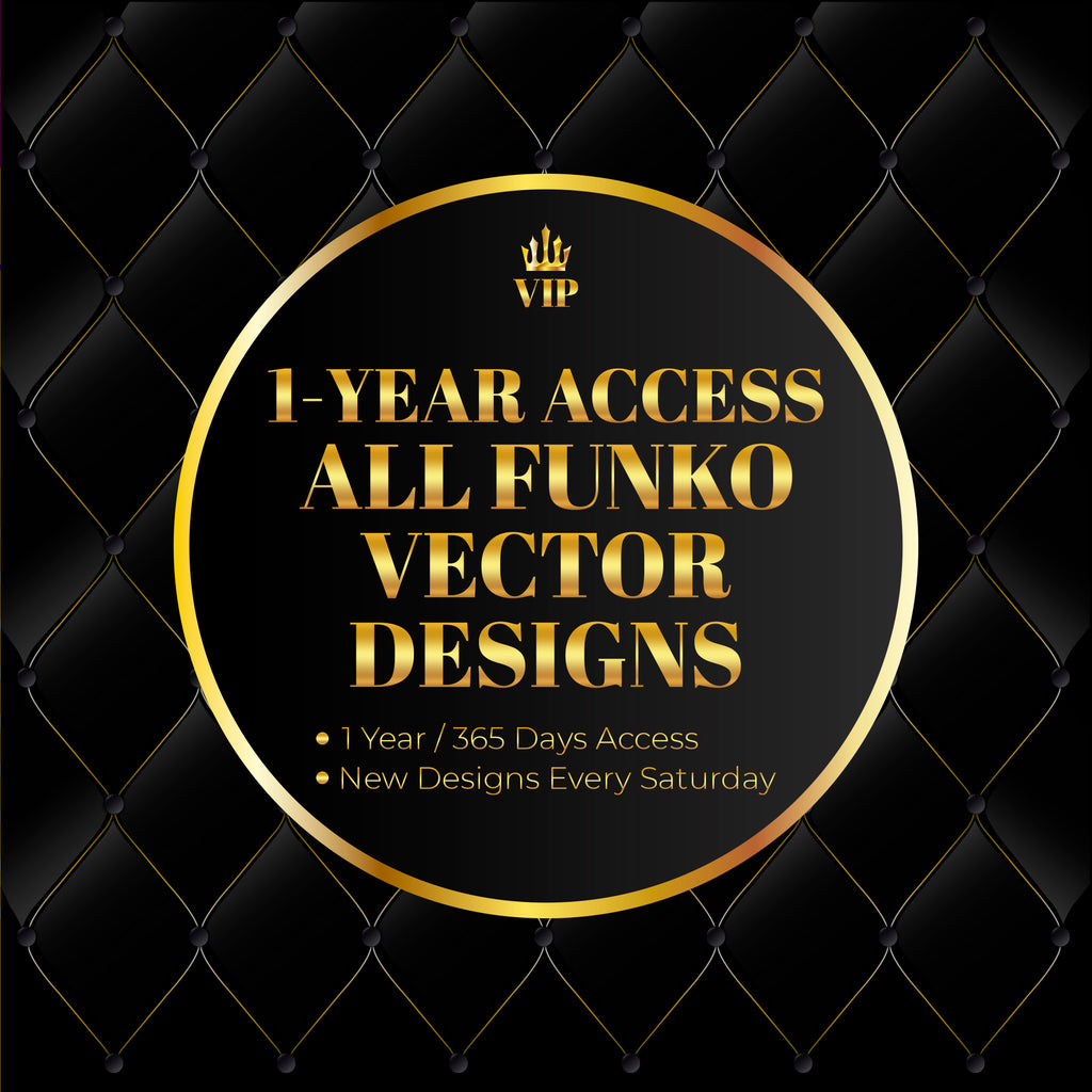1 Year Access All Funko Vector Designs