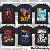 Best Selling Premium Anime Vector T-Shirt Designs Ultimate Bundle #5