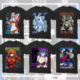 Best Selling Premium Anime Vector T-Shirt Designs Ultimate Bundle #5