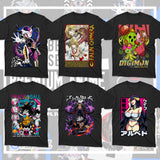 Best Selling Premium Anime Vector T-Shirt Designs Ultimate Bundle #5