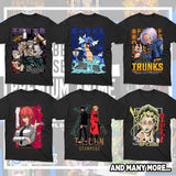 Best Selling Premium Anime Vector T-Shirt Designs Ultimate Bundle #6