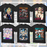 Best Selling Premium Anime Vector T-Shirt Designs Ultimate Bundle #6