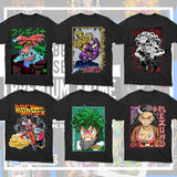 Best Selling Premium Anime Vector T-Shirt Designs Ultimate Bundle #6
