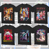 Best Selling Premium Anime Vector T-Shirt Designs Ultimate Bundle #1