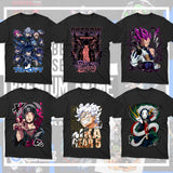 Best Selling Premium Anime Vector T-Shirt Designs Ultimate Bundle #1