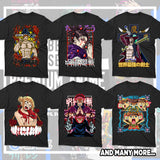Best Selling Premium Anime Vector T-Shirt Designs Ultimate Bundle #2