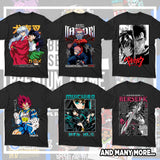 100 Best Selling Premium Anime Vector T-Shirt Designs Ultimate Bundle #3