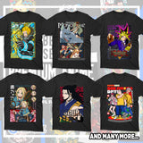 Best Selling Premium Anime Vector T-Shirt Designs Ultimate Bundle #4