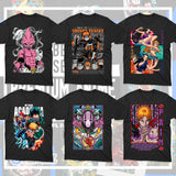 Best Selling Premium Anime Vector T-Shirt Designs Ultimate Bundle #4