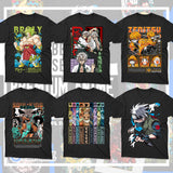 Best Selling Premium Anime Vector T-Shirt Designs Ultimate Bundle #4