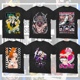 Best Selling Premium Anime Vector T-Shirt Designs Ultimate Bundle #4