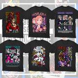 Best Selling Premium Anime Vector T-Shirt Designs Ultimate Bundle #4