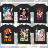 Best Selling Premium Anime Vector T-Shirt Designs Ultimate Bundle #4