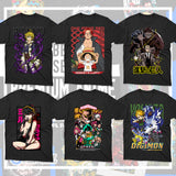 Best Selling Premium Anime Vector T-Shirt Designs Ultimate Bundle #4