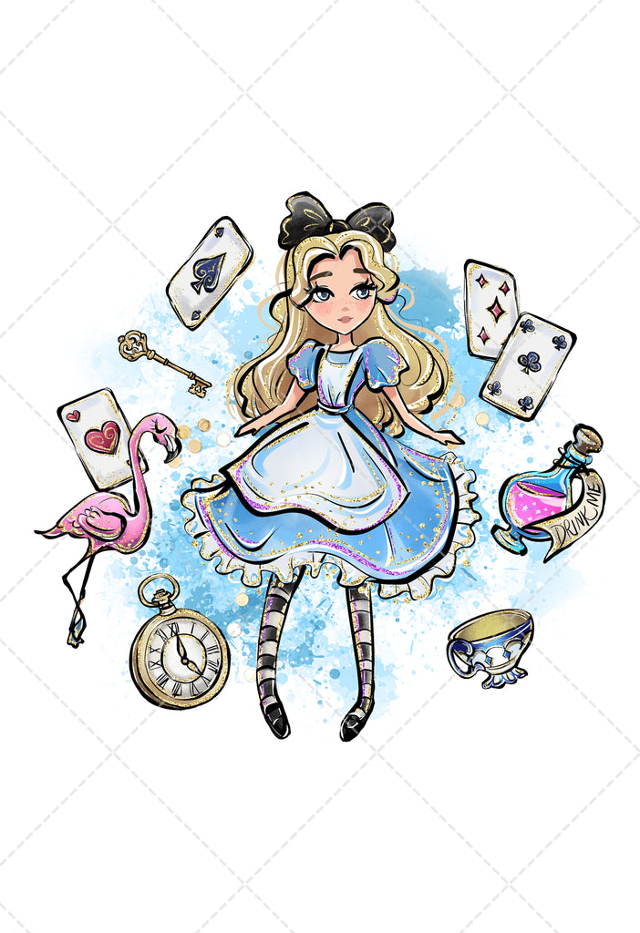 Alice in Wonderland Clipart PNG #2