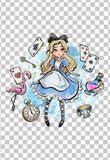 Alice in Wonderland Clipart PNG #2