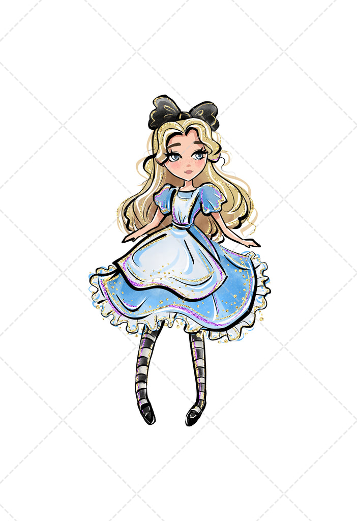 Alice in Wonderland Clipart PNG #3