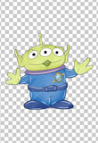 Alien Toy Story Clipart PNG