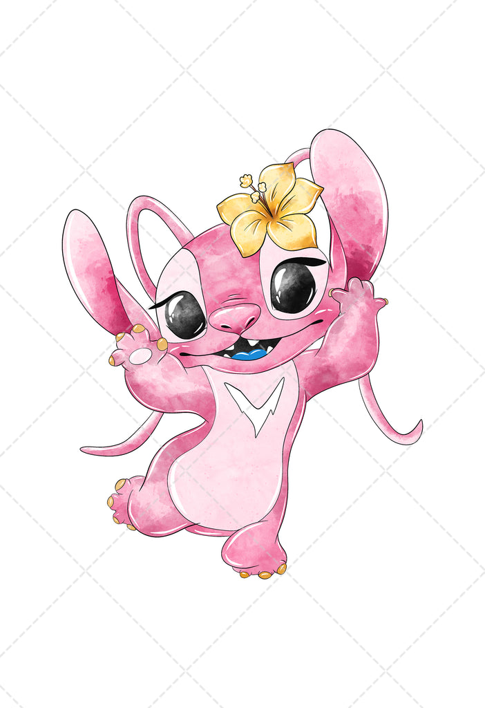 Angel Stitch Clipart PNG #2