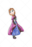 Anna Frozen Clipart PNG