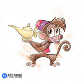 Abu Aladdin Watercolor Clipart PNG Hand Drawn Illustration