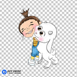 Agnes Despicable Me Watercolor Clipart PNG Hand Drawn Illustration #2
