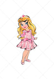 Baby Aurora Sleeping Beauty Clipart PNG