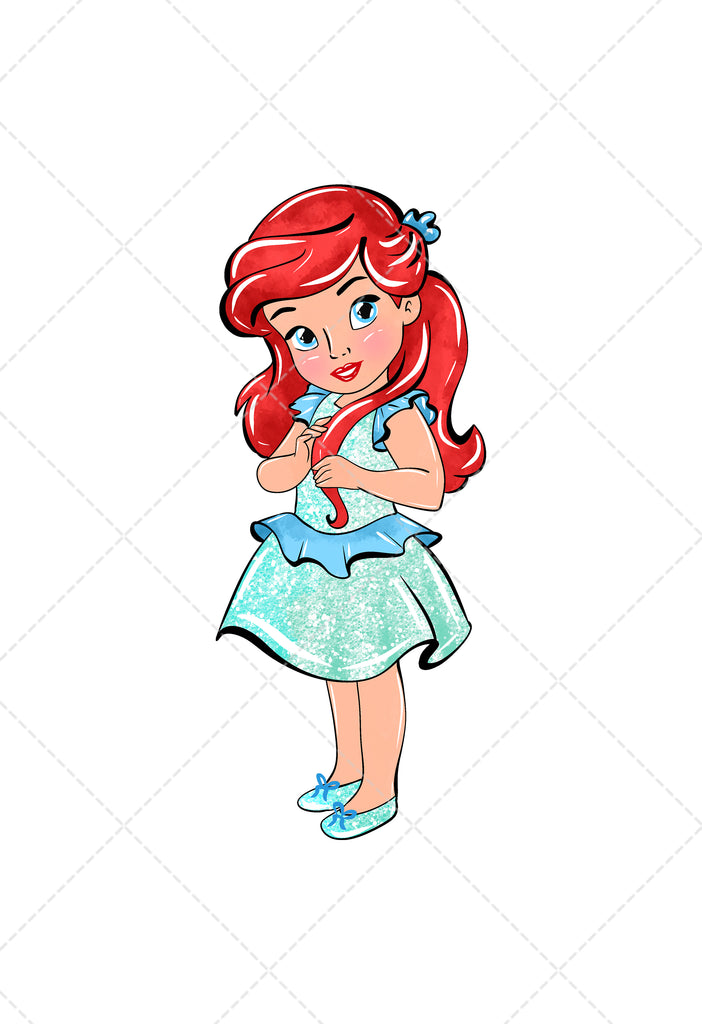 Baby Ariel Clipart PNG