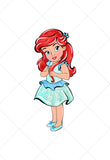 Baby Ariel Clipart PNG