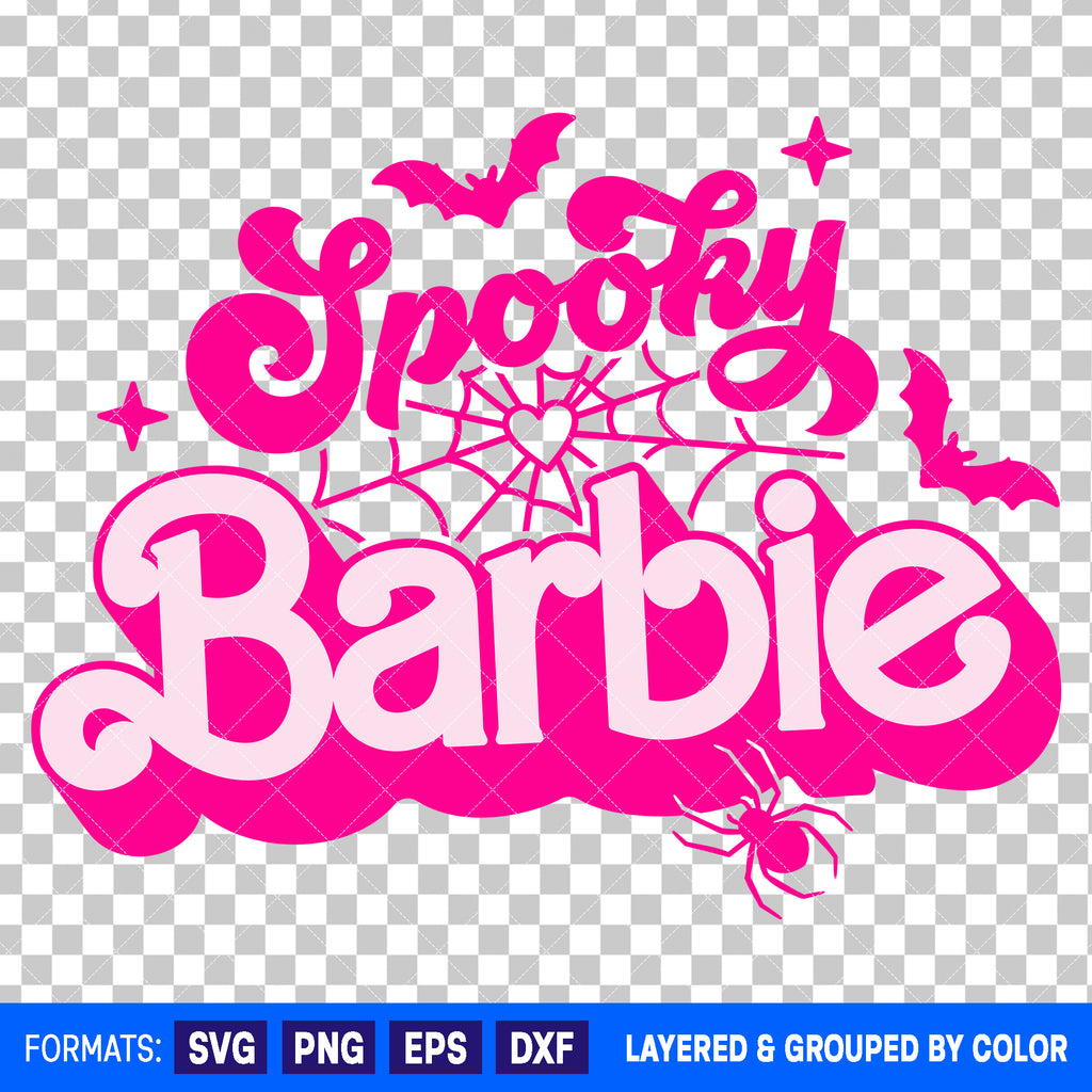 Barbie Halloween SVG Cut File for Cricut and Silhouette #2