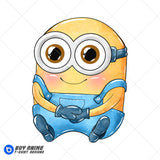 Bob Minion Watercolor Clipart PNG Hand Drawn Illustration #2
