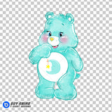 Care Bears Watercolor Clipart PNG Hand Drawn Illustration #3