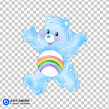 Care Bears Watercolor Clipart PNG Hand Drawn Illustration #4