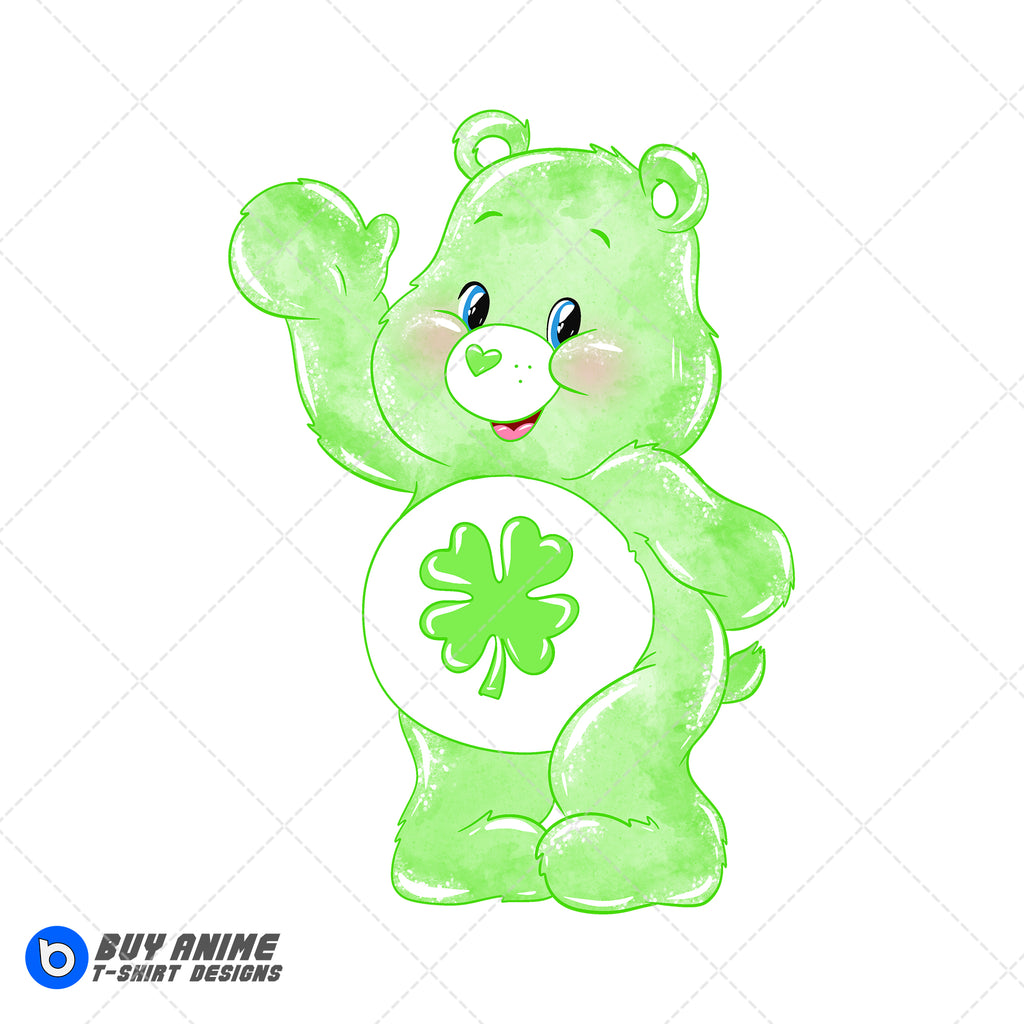Care Bears Watercolor Clipart PNG Hand Drawn Illustration #5