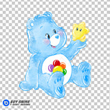Care Bears Watercolor Clipart PNG Hand Drawn Illustration #6