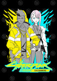 Cyberpunk Edgerunners Anime Vector T-shirt Designs Bundle Templates
