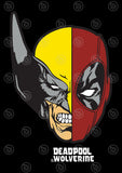 Deadpool x Wolverine Vector T-shirt Designs Bundle Templates