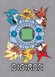 Digimon Anime Vector T-shirt Designs Bundle Templates