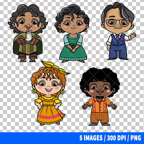 Encanto Clipart PNG Bundle #2