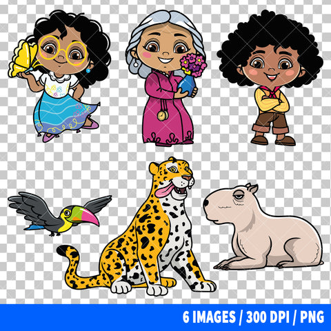 Encanto Clipart PNG Bundle #3