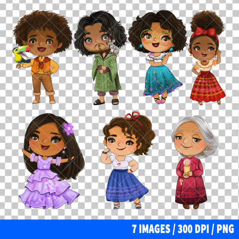 Encanto Clipart PNG Bundle #4