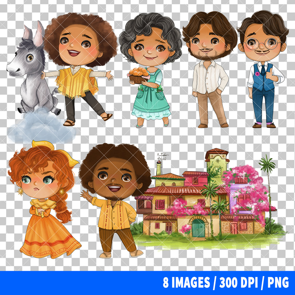 Encanto Clipart PNG Bundle #5