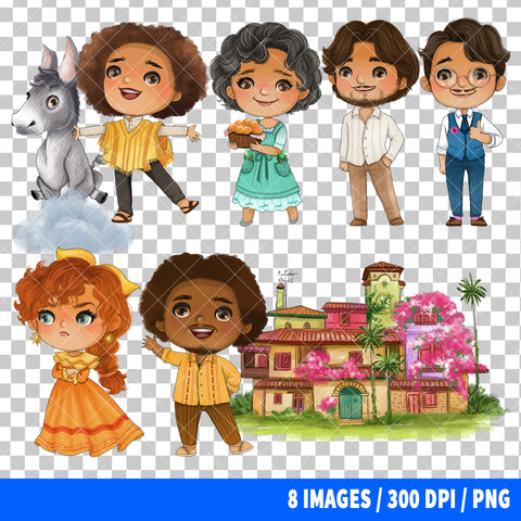 Encanto Clipart PNG Bundle #5