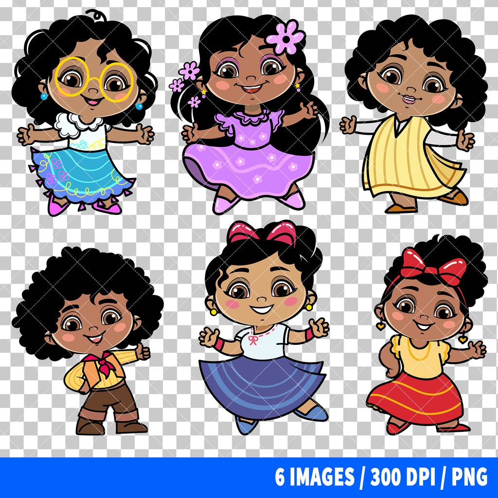 Encanto Clipart PNG Bundle