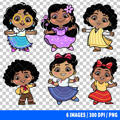 Encanto Clipart PNG Bundle