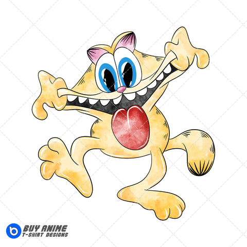 Garfield Watercolor Clipart PNG Hand Drawn Illustration #10