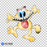 Garfield Watercolor Clipart PNG Hand Drawn Illustration #10