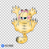 Garfield Watercolor Clipart PNG Hand Drawn Illustration #6