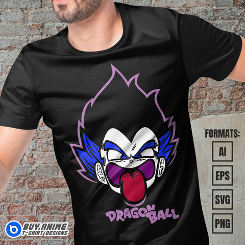 Gotenks Dragon Ball Vector T-shirt Design Template